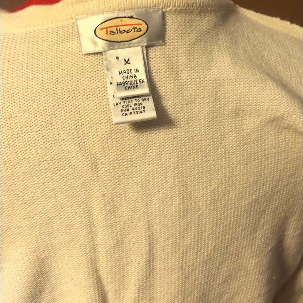 Christmas button up sweater - Picture 5 of 6